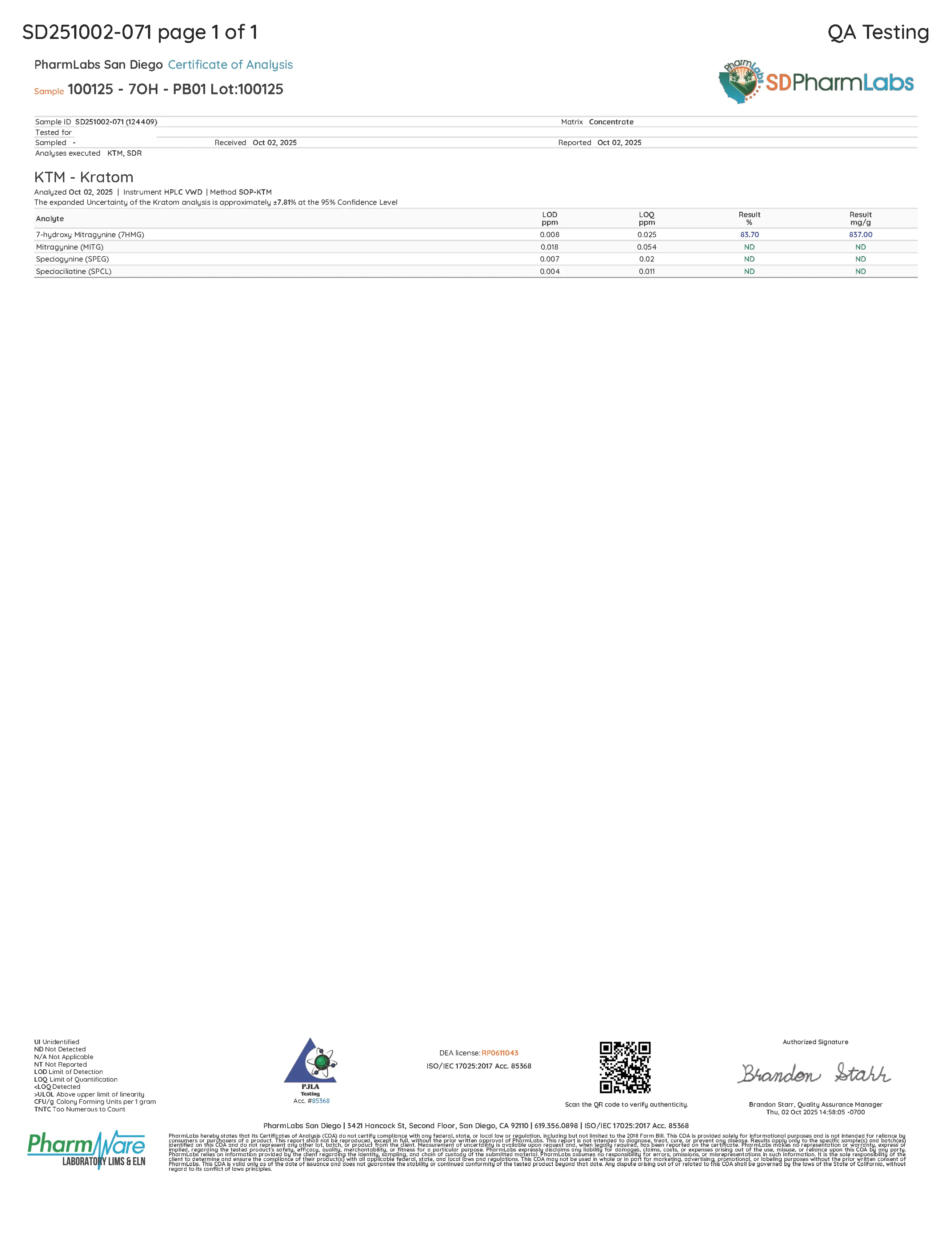 7-OH Tablets - Image